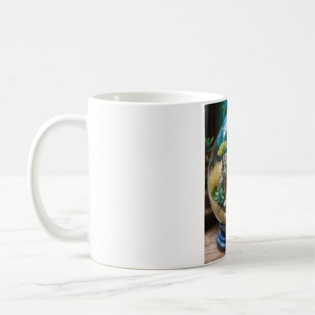 ☕ "Tänkt förut… Drick nu!" ☕ "Chai eller kaffe, Kaffemugg (Vänster)