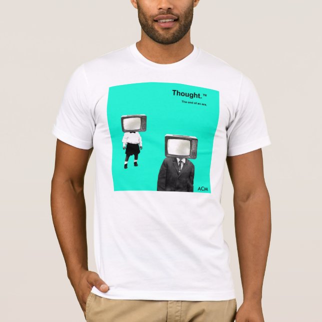 Tänkt ..... provoking. t-shirt (Framsida)
