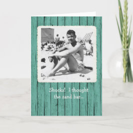 Tänkte att Sand Pub serverade födelsedag kort