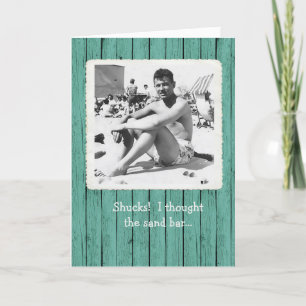 Tänkte att Sand Pub serverade födelsedag kort