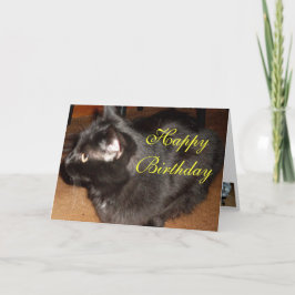 TÄNKTE DU skulle mig GLÖMMER? BIRTHADAY-kort Kort