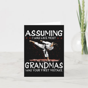 Tänkte jag var som de flesta mormor Första misstag Kort