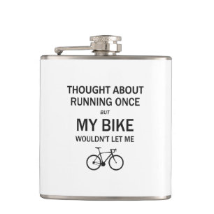 Tänkte springa men min cykel lät mig inte fickplunta