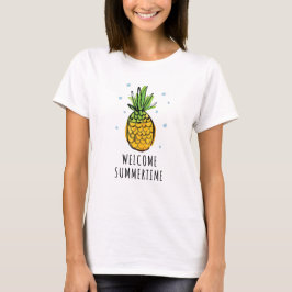 Tanktop för ananas sommar tee shirt