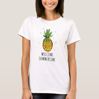 Tanktop för ananas sommar tee shirt