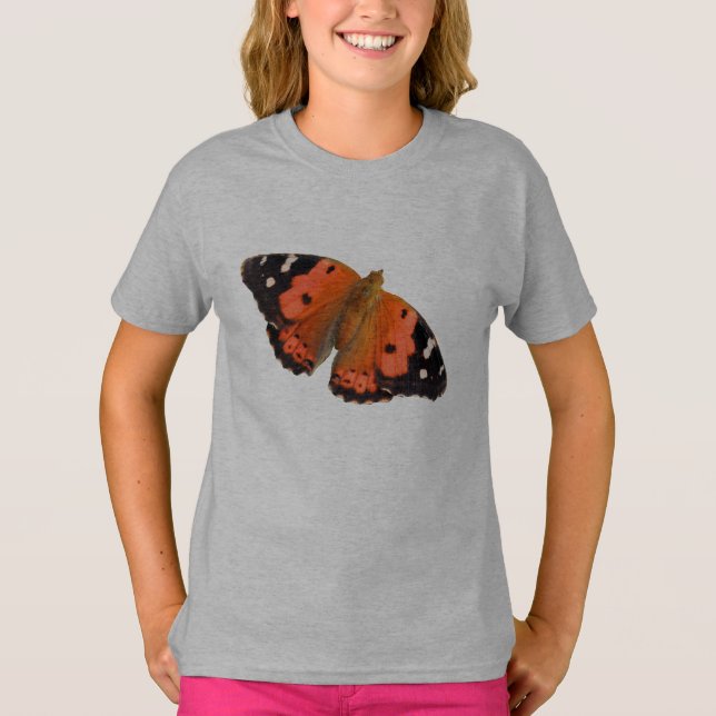 Tanktop för Kamehameha fjärilsdesign Tee (Framsida)