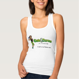 tanktop för Logotyp av ​ Slim Fit Racerback CCF Du Linne Med Racerback