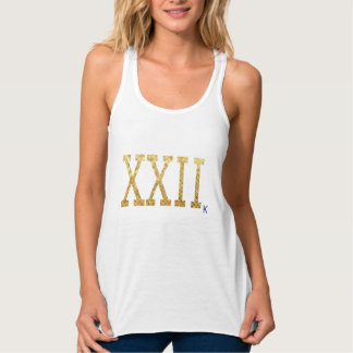 tanktop för magi 22k linne med racerback