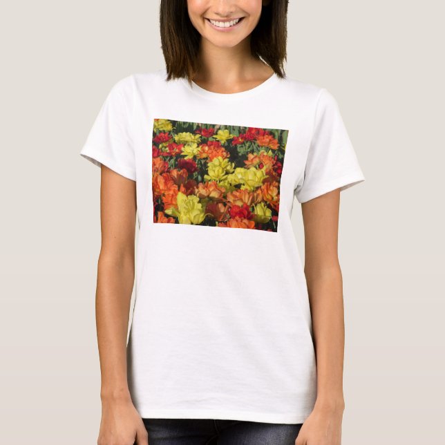 Tanktop för nejlika (vitt) t shirt (Framsida)