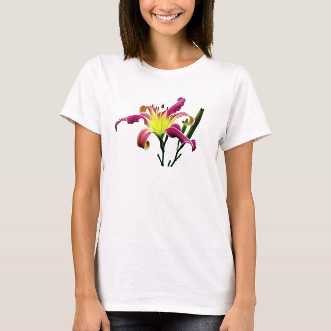Tanktop för spindelDaylilyblommigt Tee (Framsida)