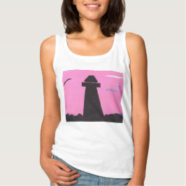 Tanktop med fyr-scen tee shirt