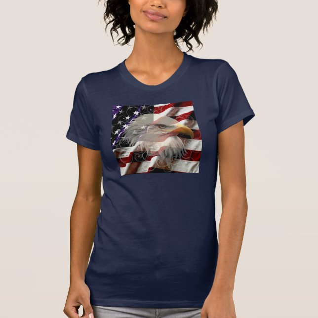 Tanktopet American Eagle Flagga Tee (Framsida)