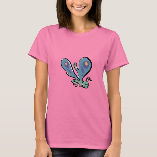 tanktopet arg butterfly t shirt (Framsida)