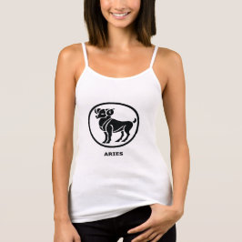 Tanktopet Aries Symbol Womens Tee Shirt