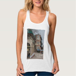 Tanktopet Basin Park och Flatiron Flats Linne Med Racerback