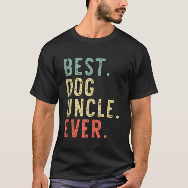 Tanktopet Bästa Hund-Vintage någonsin Coola- T Shirt (Framsida)