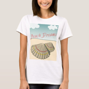 Tanktopet Beach Dreams Seashells Bella Flowy Skörd Tee Shirt