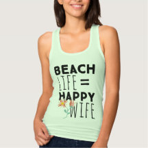 Tanktopet Beach Life Lycklig Maka