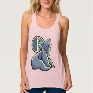 Tanktopet Bear Bear i Baby, Unge Toppar Linne Med Racerback