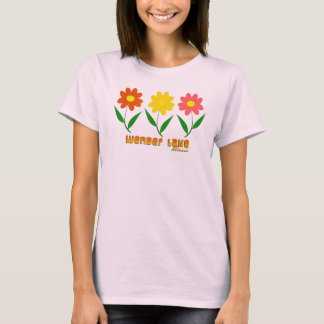 Tanktopet Bright Flowers Women's Basic T-shirt