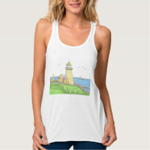 Tanktopet Bright Lighthouse Flowy