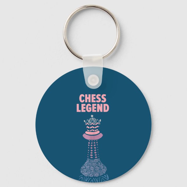 Tanktopet Chess Legend Checkmate Coola Say Nyckelring (Framsida)