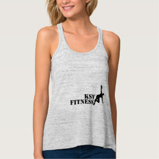 Tanktopet Din Anpassningsbar Kvinnor i Slim Fit Ra Linne Med Racerback