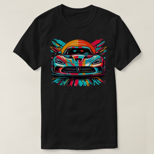 Tanktopet Dodge Viper T Shirt (Design framsida)