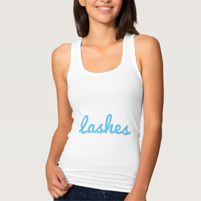 Tanktopet Drama Lash Linne Med Racerback (Framsida)