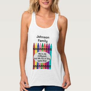 Tanktopet Family Reunion Womens Racerback Linne Med Racerback