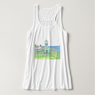 Tanktopet Fyrverkerier Linne Med Racerback