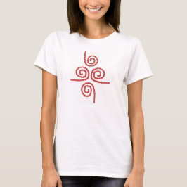 Tanktopet Girls White med röd design T Shirt