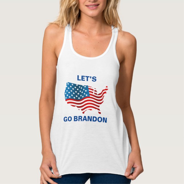 Tanktopet Go Brandon Womens Linne Med Racerback (Framsida)
