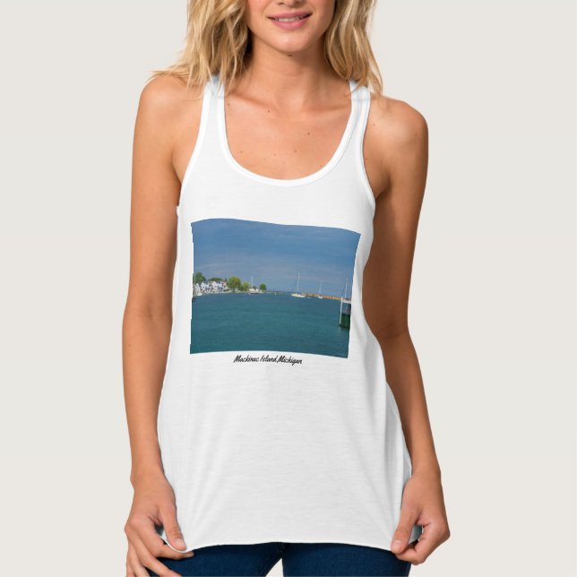 Tanktopet Harbour Mackinac Linne Med Racerback (Framsida)
