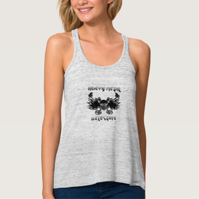 Tanktopet Heavy Metall Detection Girls Linne Med Racerback (Framsida)