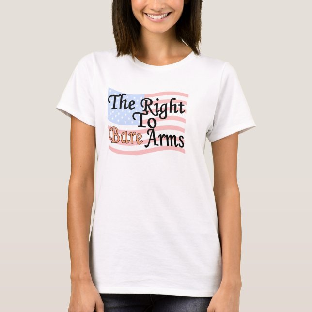 TANKTOPET HÖGER TILL BARE ARM Attitude Tee Shirt (Framsida)