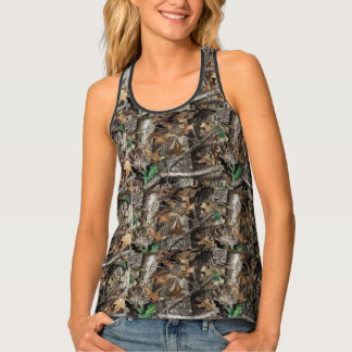 Tanktopet Hunters Forest Träd Camo #1