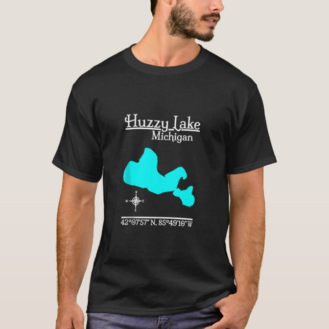 Tanktopet Huzzy Sjö Michigan T Shirt (Framsida)