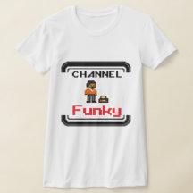 Tanktopet Kanal Funky Pixel Art T-Shirt