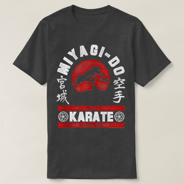 Tanktopet Karate Kid Miyagi-Do Fight T Shirt (Design framsida)