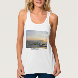 Tanktopet Lighthouse Sunrise Linne Med Racerback