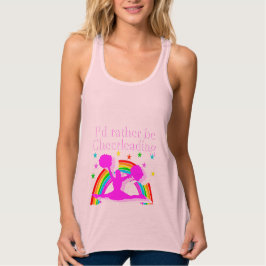 TANKTOPET lila PERSONLIG CHEERLEADING Linne Med Racerback