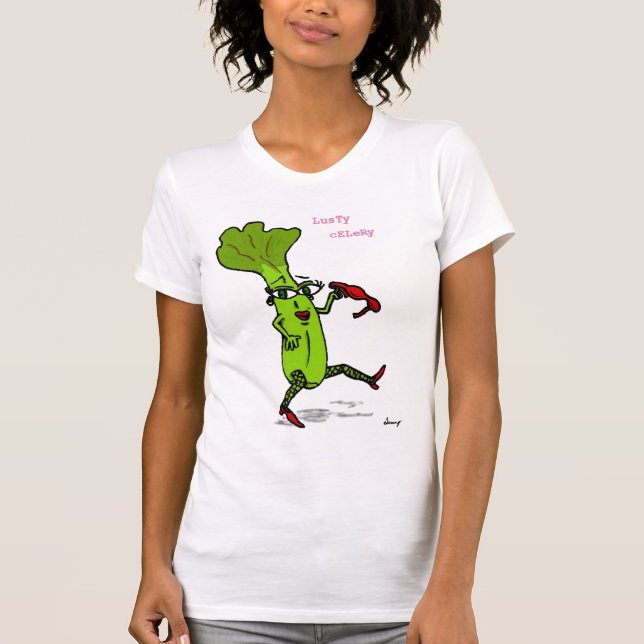 Tanktopet Lusty Celery Womens Tee (Framsida)