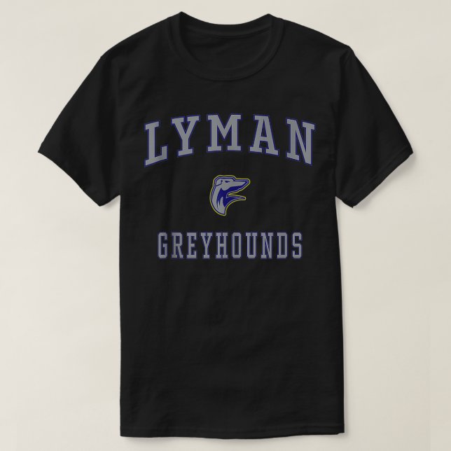 Tanktopet Lyman High School Greyhounds T Shirt (Design framsida)