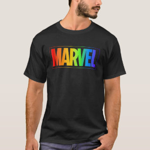 Tanktopet Marvel Rainbow Gradient Logotyp T Shirt