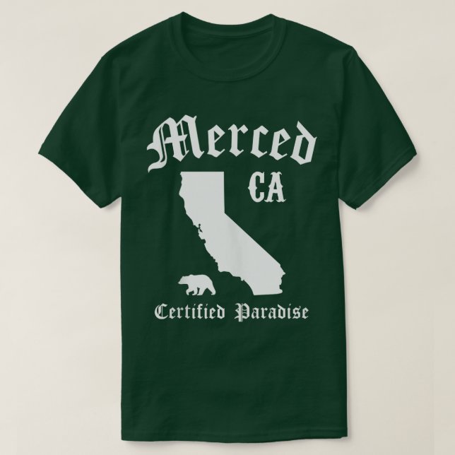 Tanktopet Merced CA Auktoriserad Paradise Merced T Shirt (Design framsida)