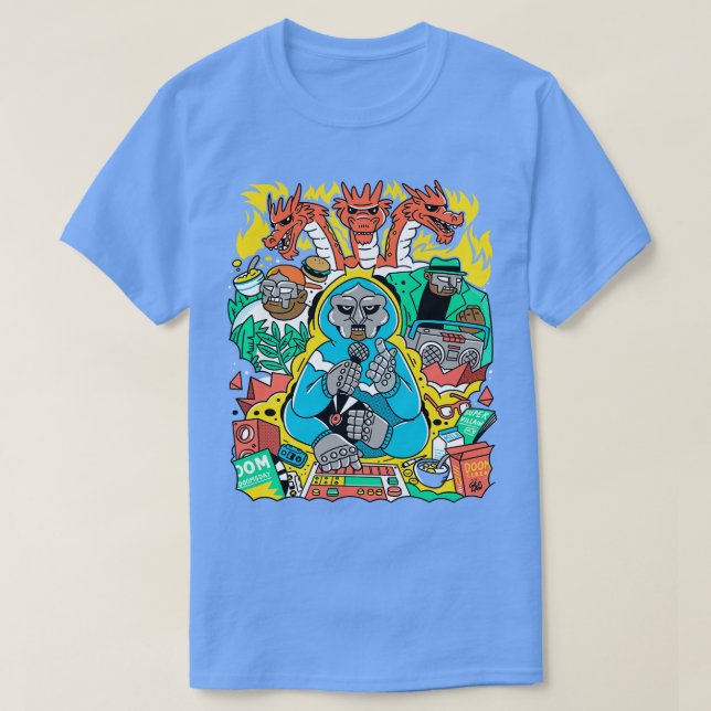 Tanktopet MF DOOM FRIENDS T Shirt (Design framsida)