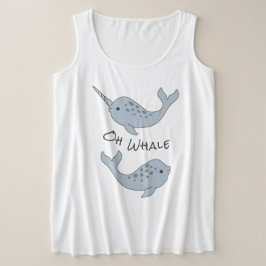 Tanktopet Narwhval Linne Med Racerback