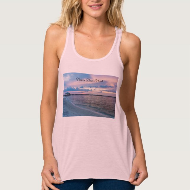 Tanktopet Navarre Santa Rosa Sunset Linne Med Racerback (Framsida)