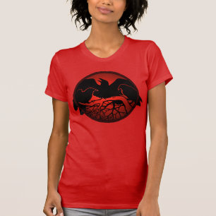 Tanktopet Raven Art Dam Shirt T Shirt